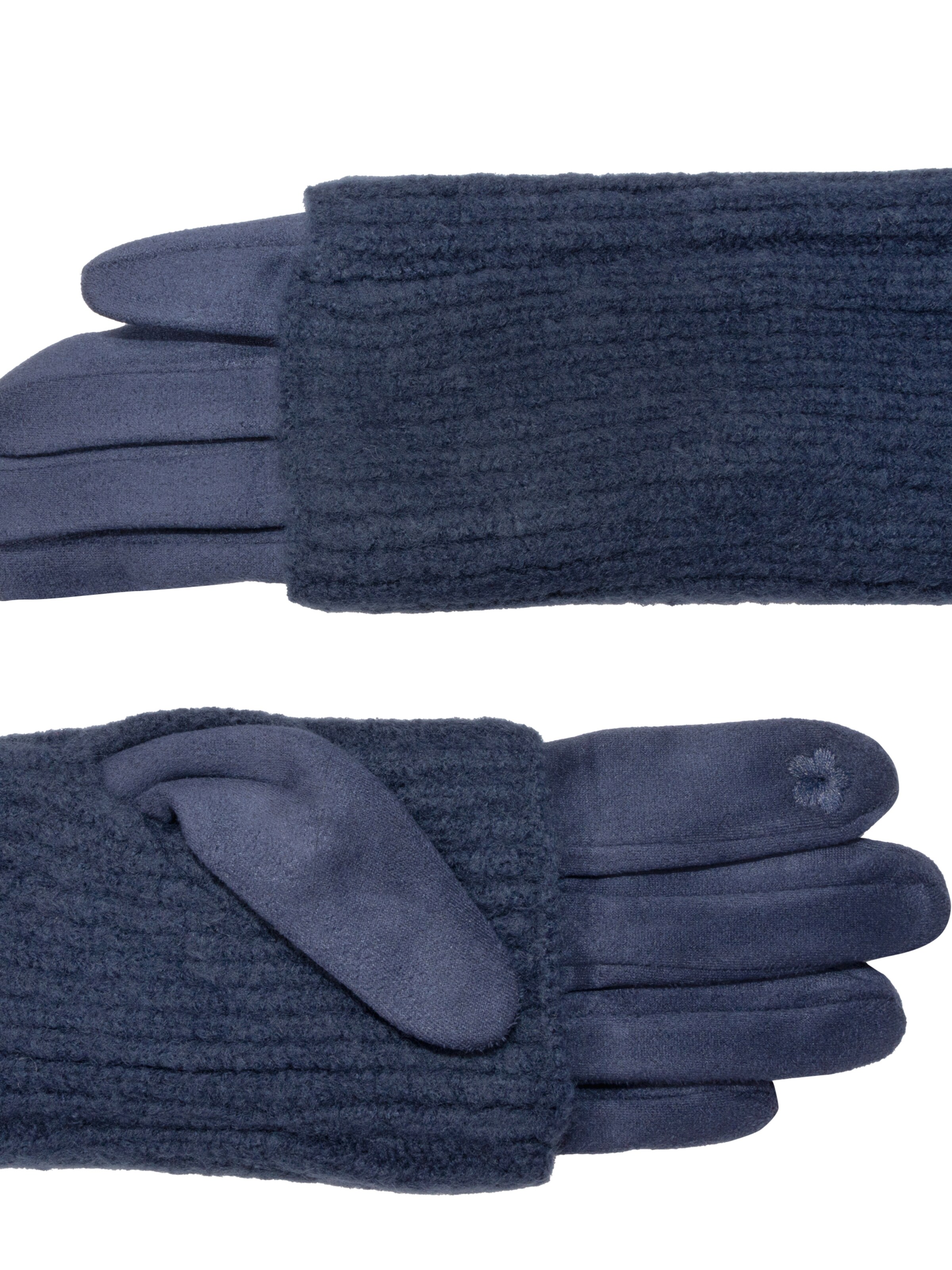 Seasons of April Vingerhandschoenen in Blauw