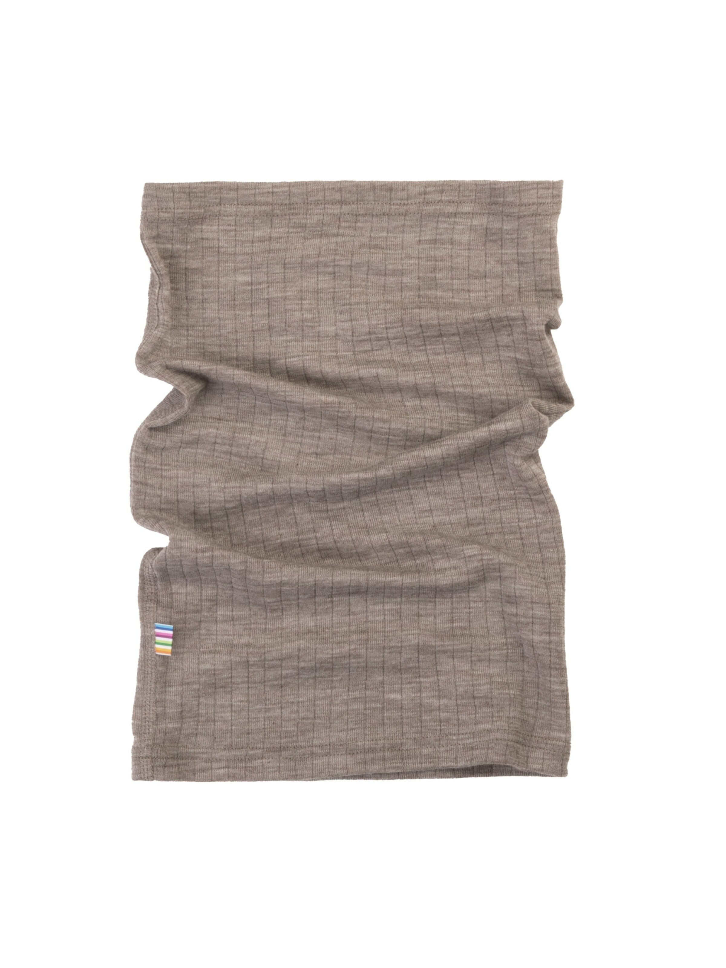 JOHA Scarf 'Schlauchschal Neckwarmer aus Merinowolle' in Grey: front