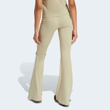 ADIDAS ORIGINALS Flared Leggings 'Essentials' in Beige