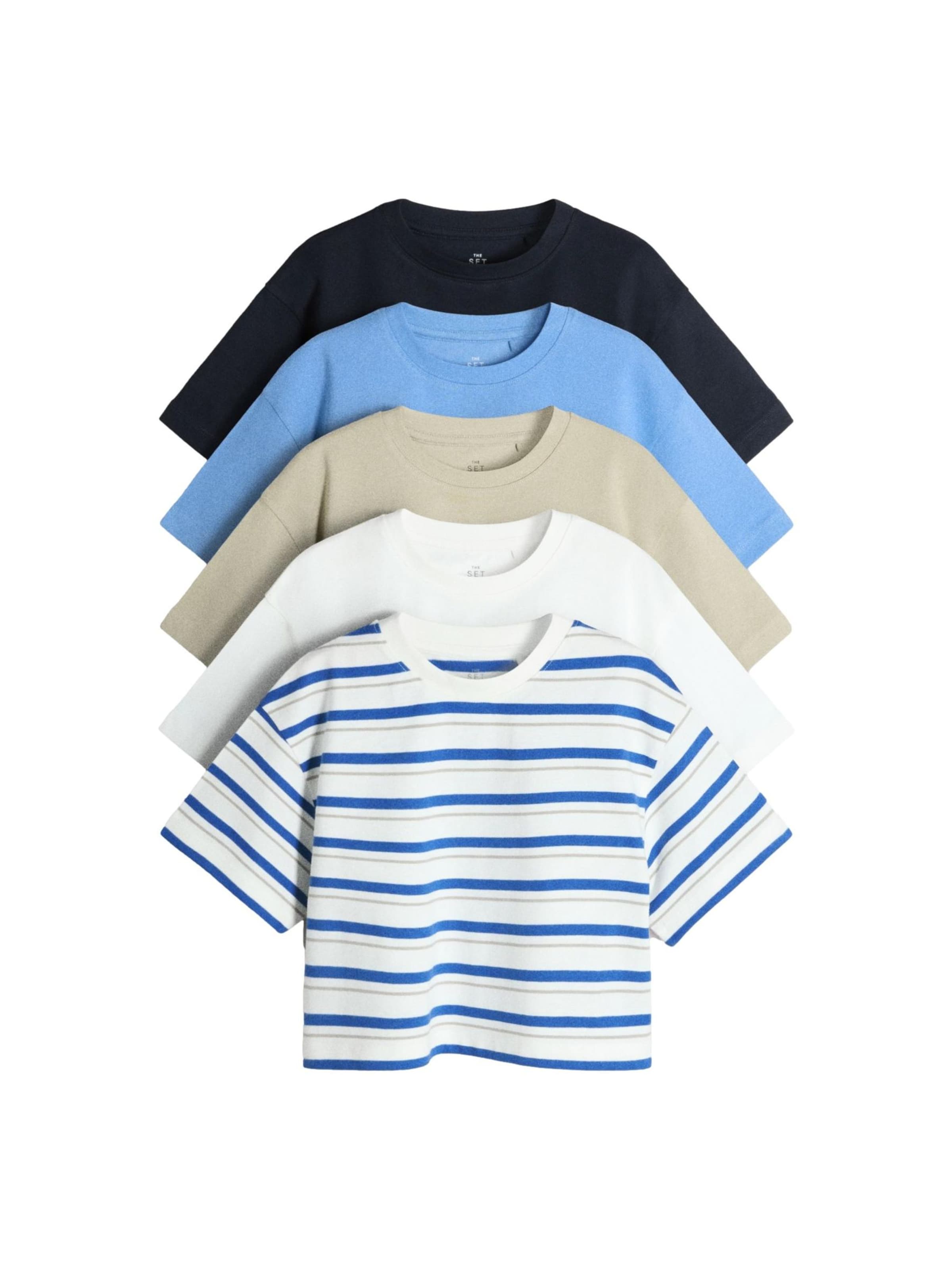 The Set T-Shirt in Mischfarben: Vorderseite