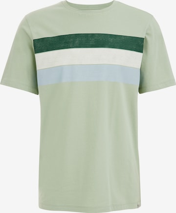 WE Fashion Shirt in Groen: voorkant