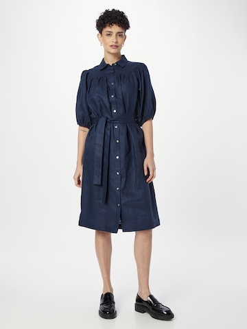 rosemunde Shirt Dress in Blue: front