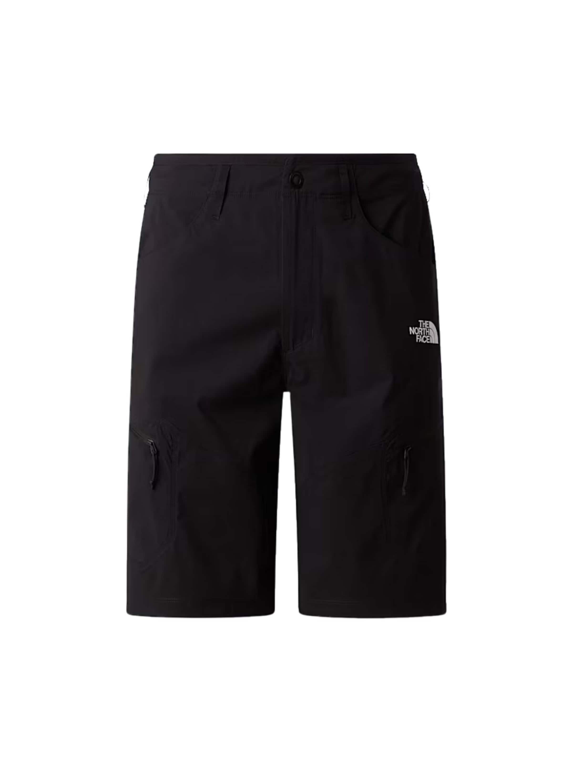 THE NORTH FACE Regular Trousers in Black: front