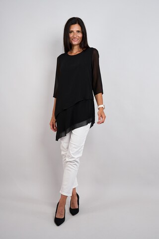 Seidel Moden Bluse in Schwarz