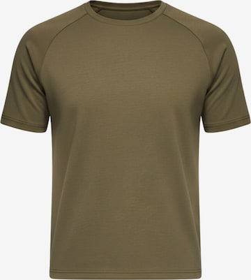 Ombre Shirt in Groen: voorkant