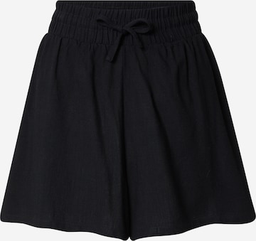 Nasty Gal - Loosefit Calças em preto: frente