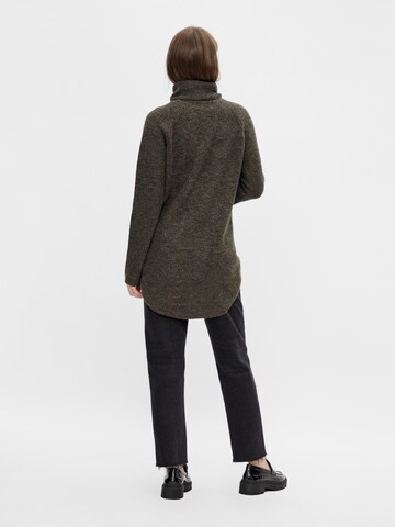 PIECES Sweater 'Ellen' in Brown