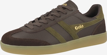 Sneaker bassa ' Viper Serra ' di Gola in marrone: frontale