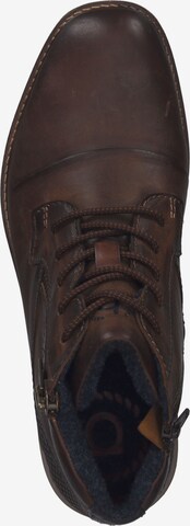 bugatti Lace-Up Boots in Brown