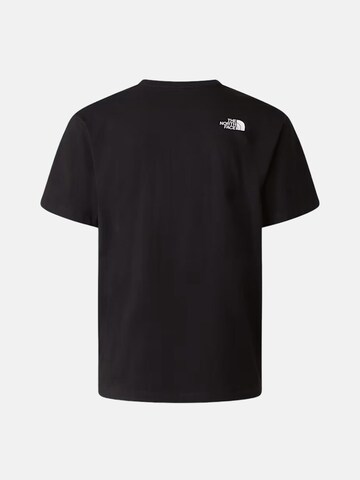 THE NORTH FACE Koszulka 'MOUNTAIN' w kolorze czarny