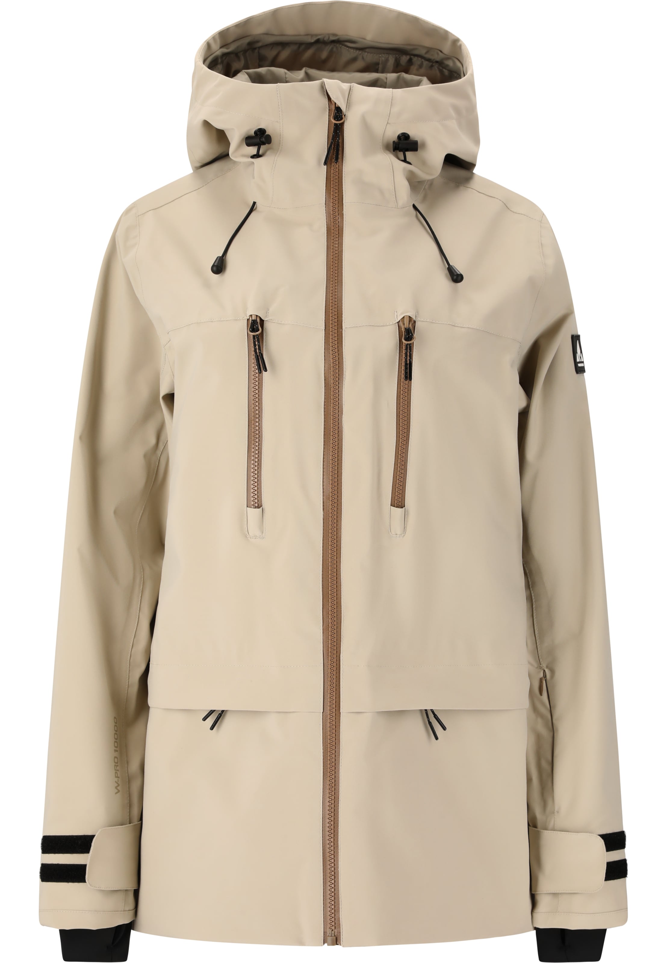 Whistler Skijacke 'Takoda' in Beige: Vorderseite