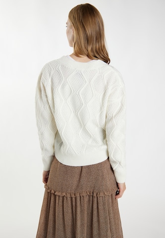 balta DreiMaster Vintage Megztinis