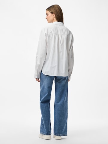 PIECES Blouse 'PCMINE' in Wit