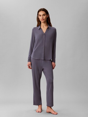 Calvin Klein Underwear Pyjama in Grijs: voorkant