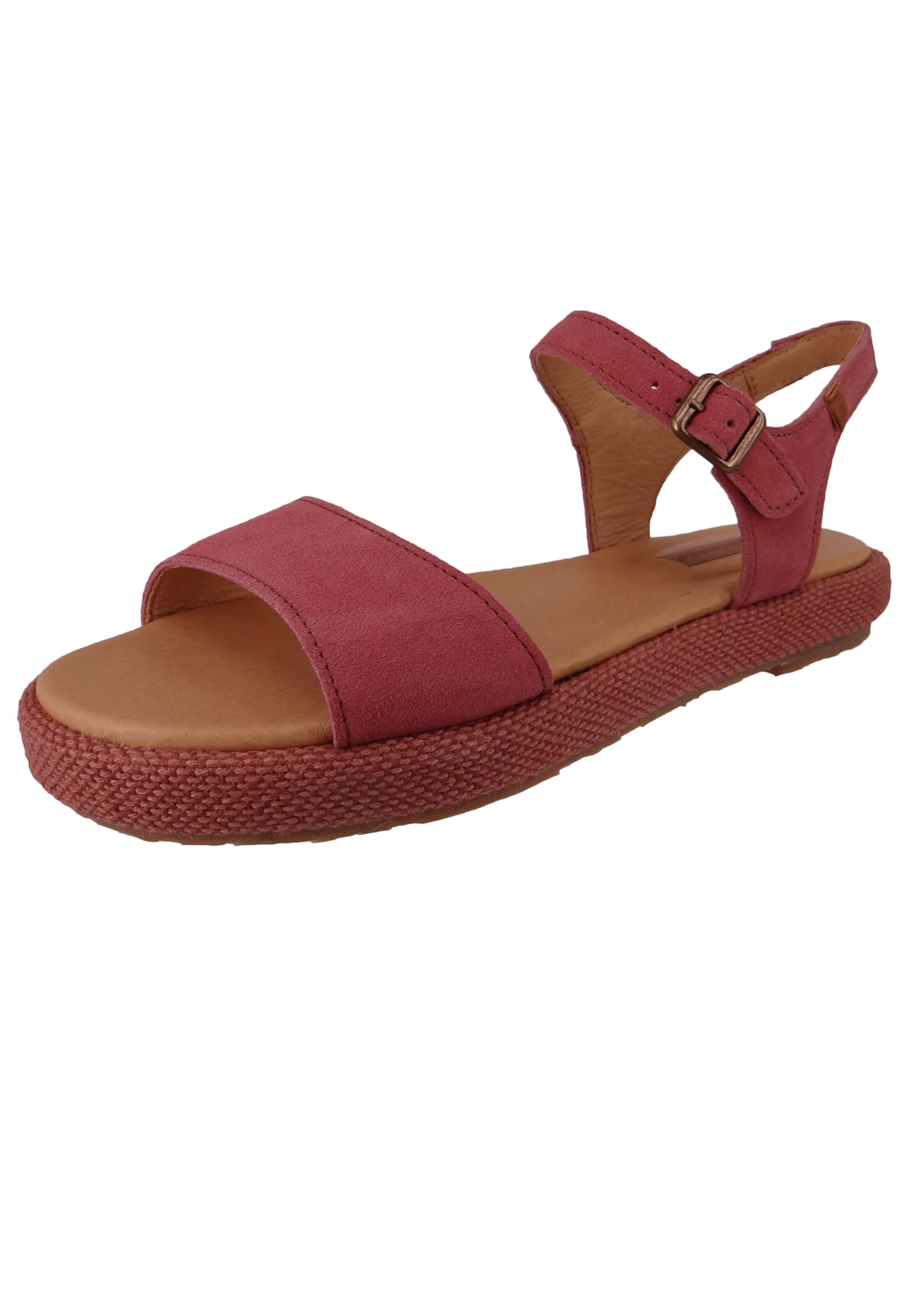 EL NATURALISTA Sandals in Red: front