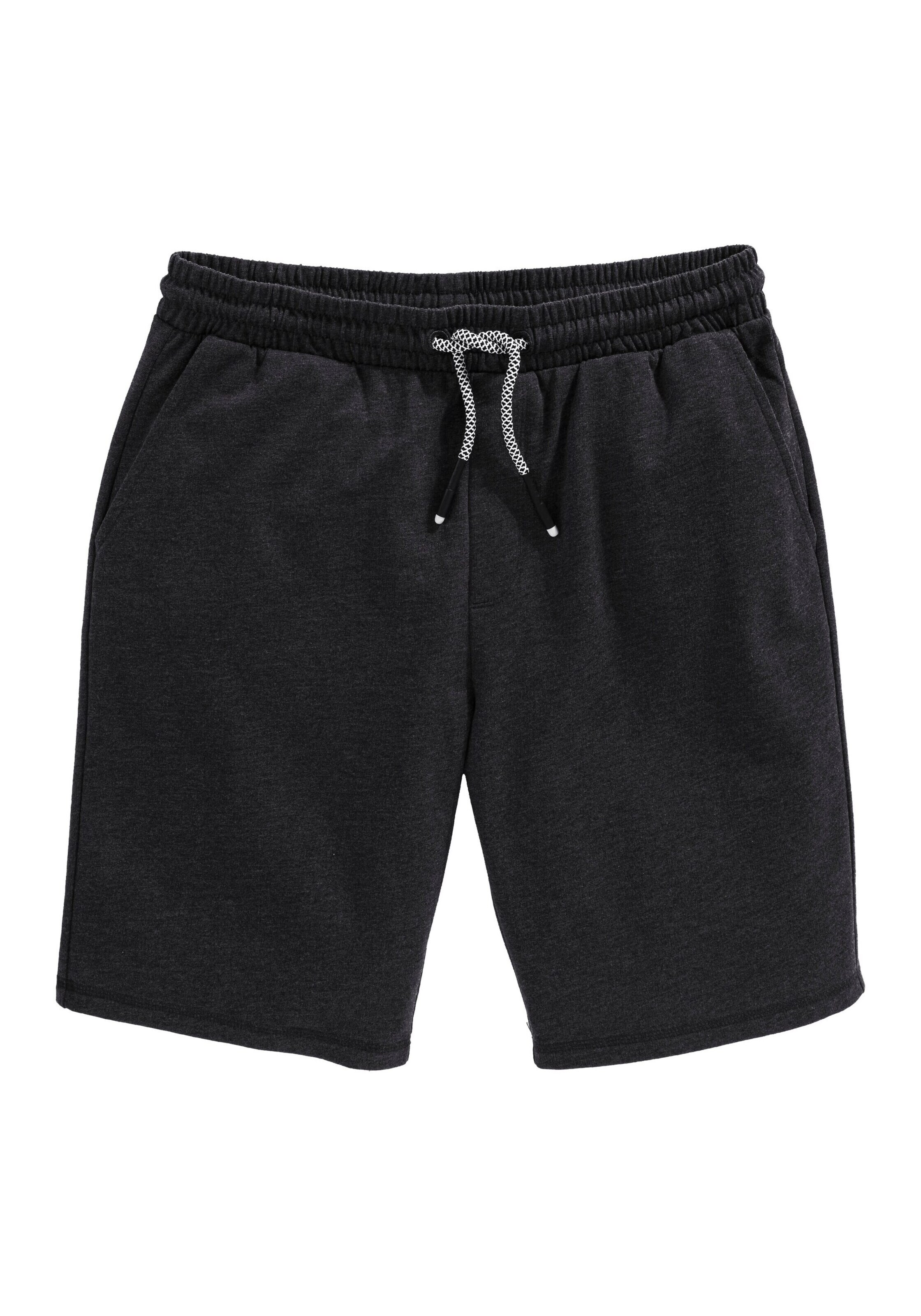 JOHN DEVIN Regular Shorts in Schwarz: Vorderseite