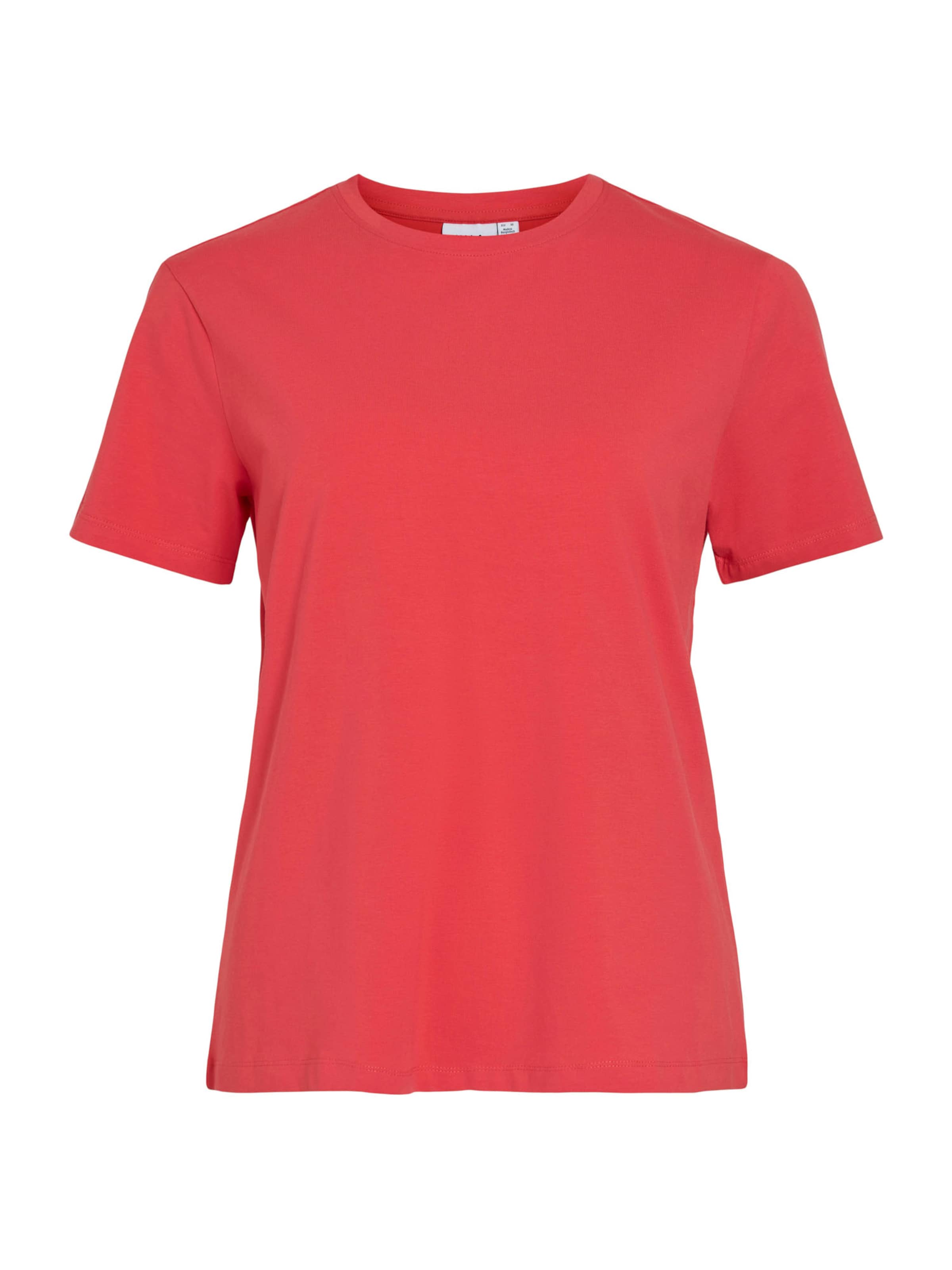 VILA Tričko 'VINora' - Červená: predná strana