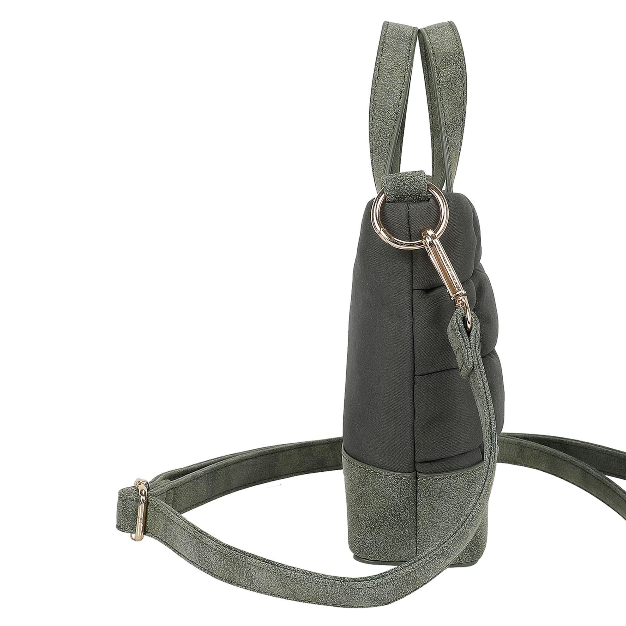 Borsa a mano 'Brigitte x fritzi Mini Toty limited Bubble' di Fritzi aus Preußen in verde