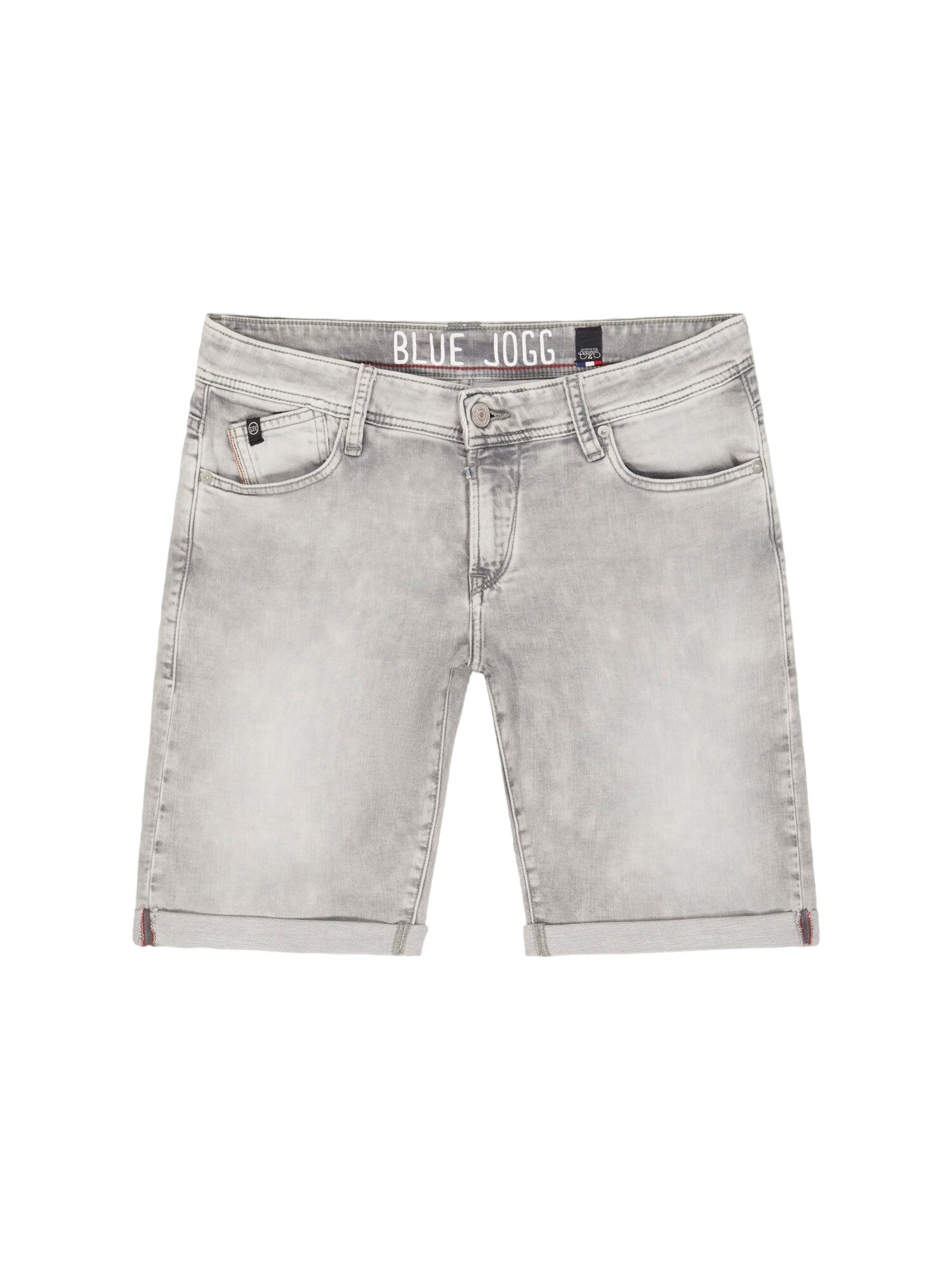 Le Temps Des Cerises Regular Jeans in Grijs: voorkant