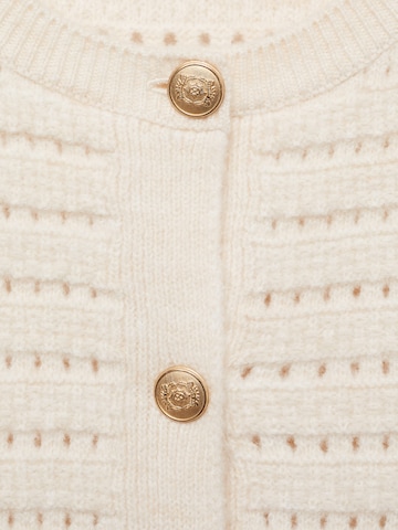 MANGO Cardigan 'CUNAS' i beige