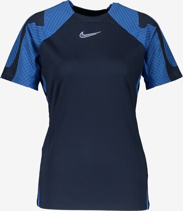 T-shirt fonctionnel 'Strike' NIKE en bleu : devant