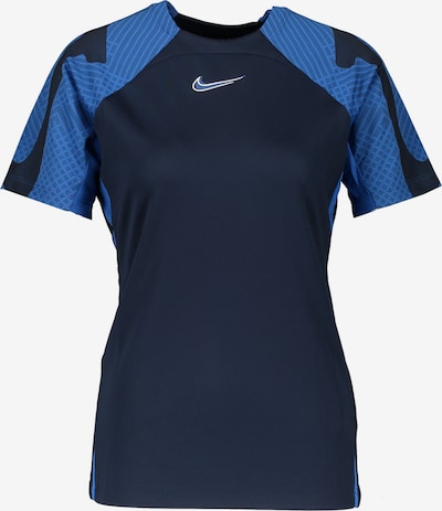 NIKE T-shirt fonctionnel 'Strike' en bleu / bleu marine / blanc, Vue avec produit