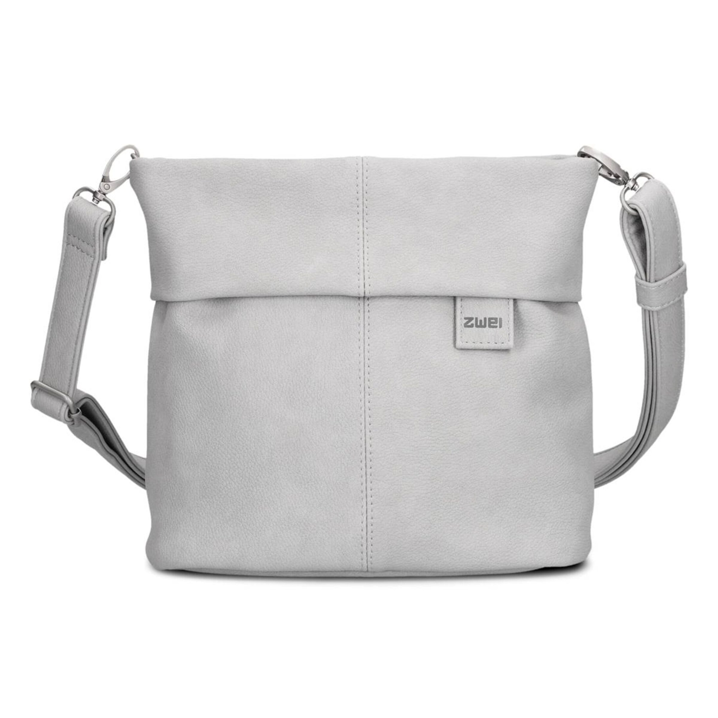 ZWEI Handbag 'Mademoiselle' in Grey: front