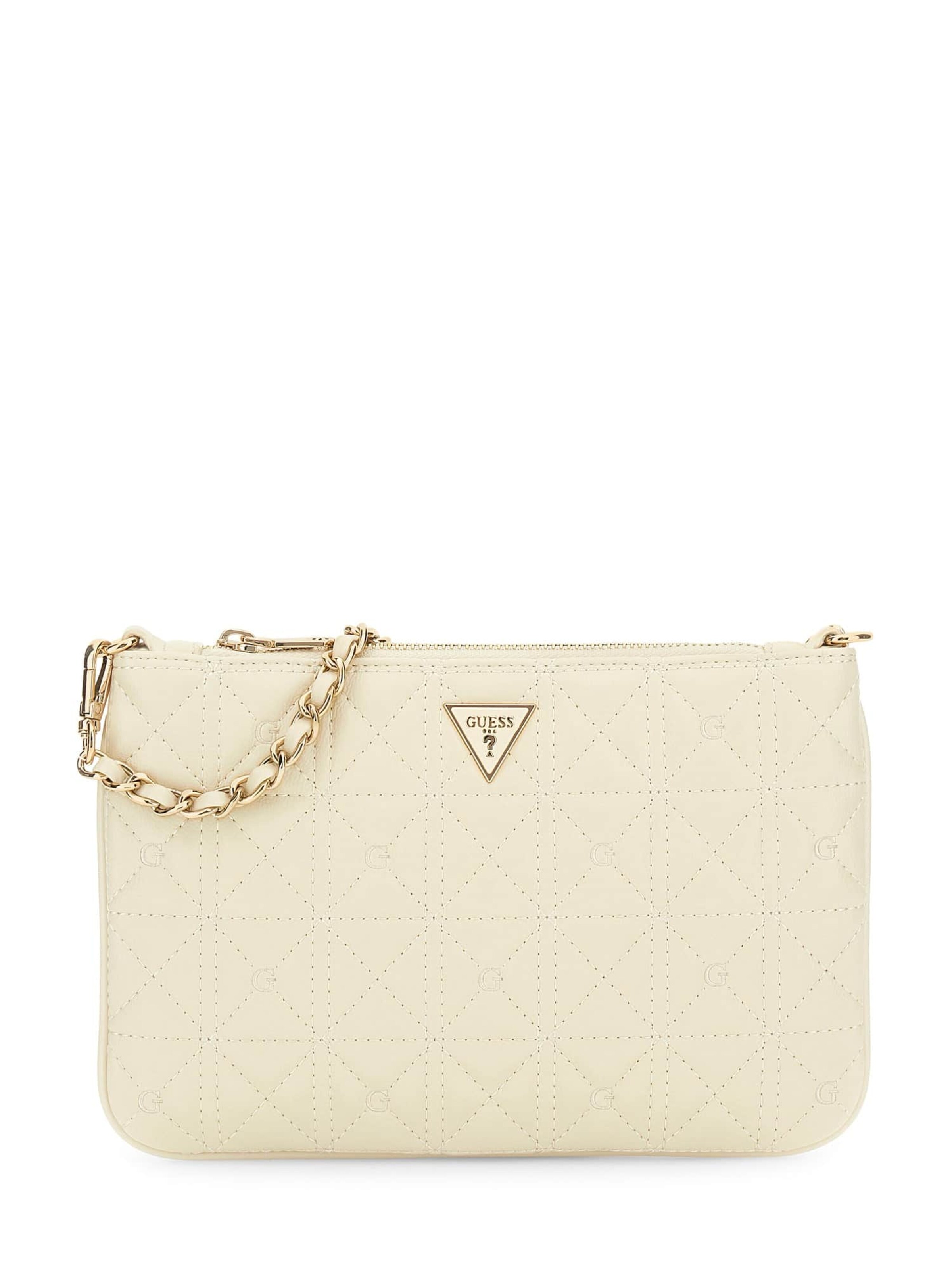 GUESS Clutch in Beige: front