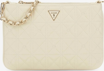 GUESS Clutch in Beige: front