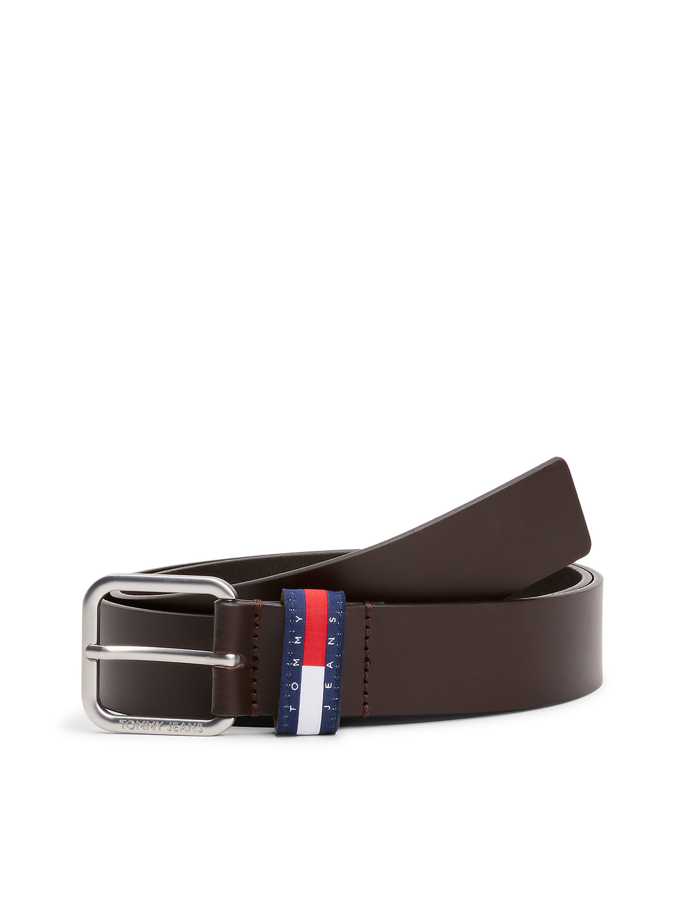 Ceinture Tommy Jeans en marron : devant