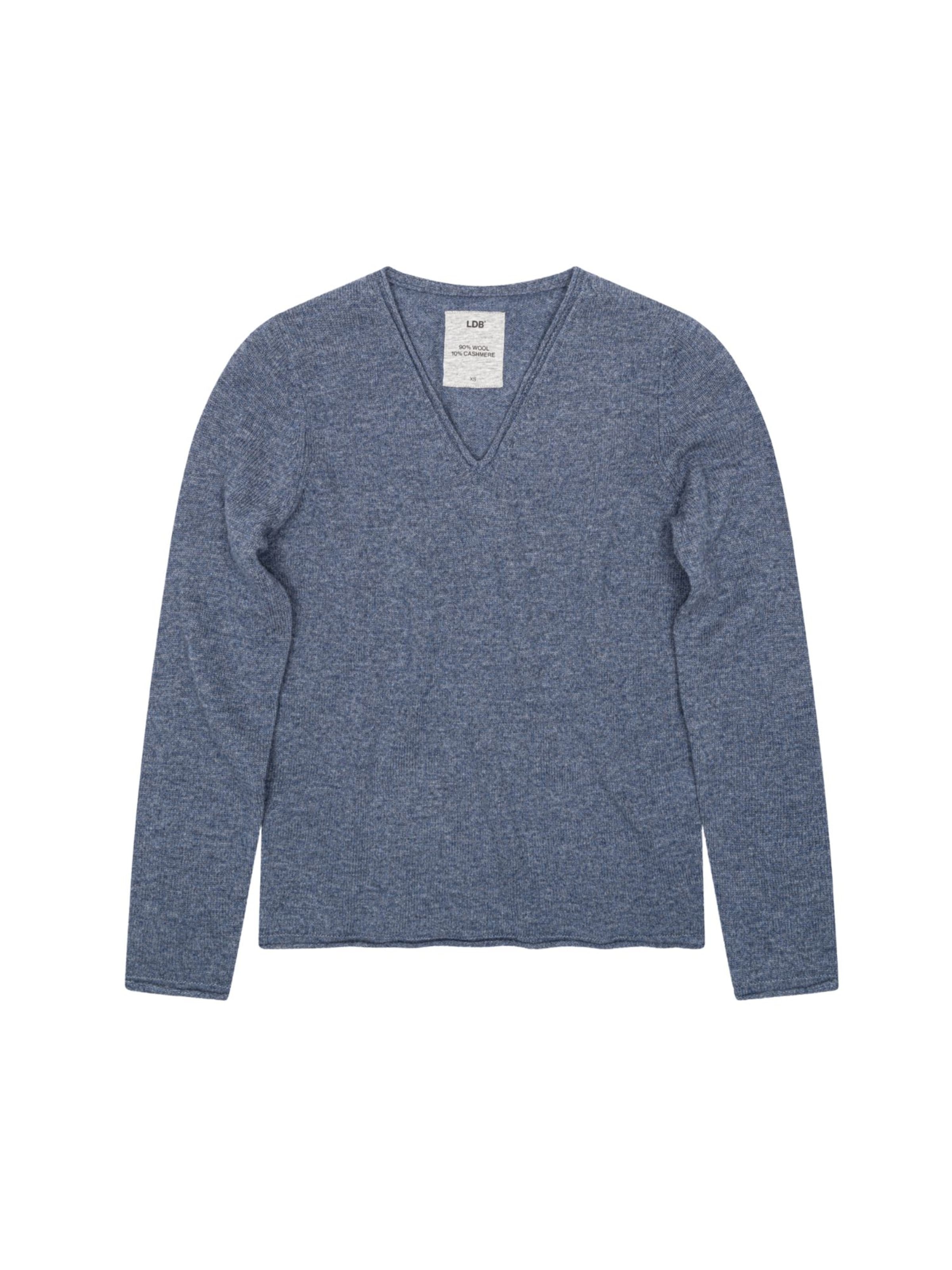 Pull-over LDB en bleu : devant