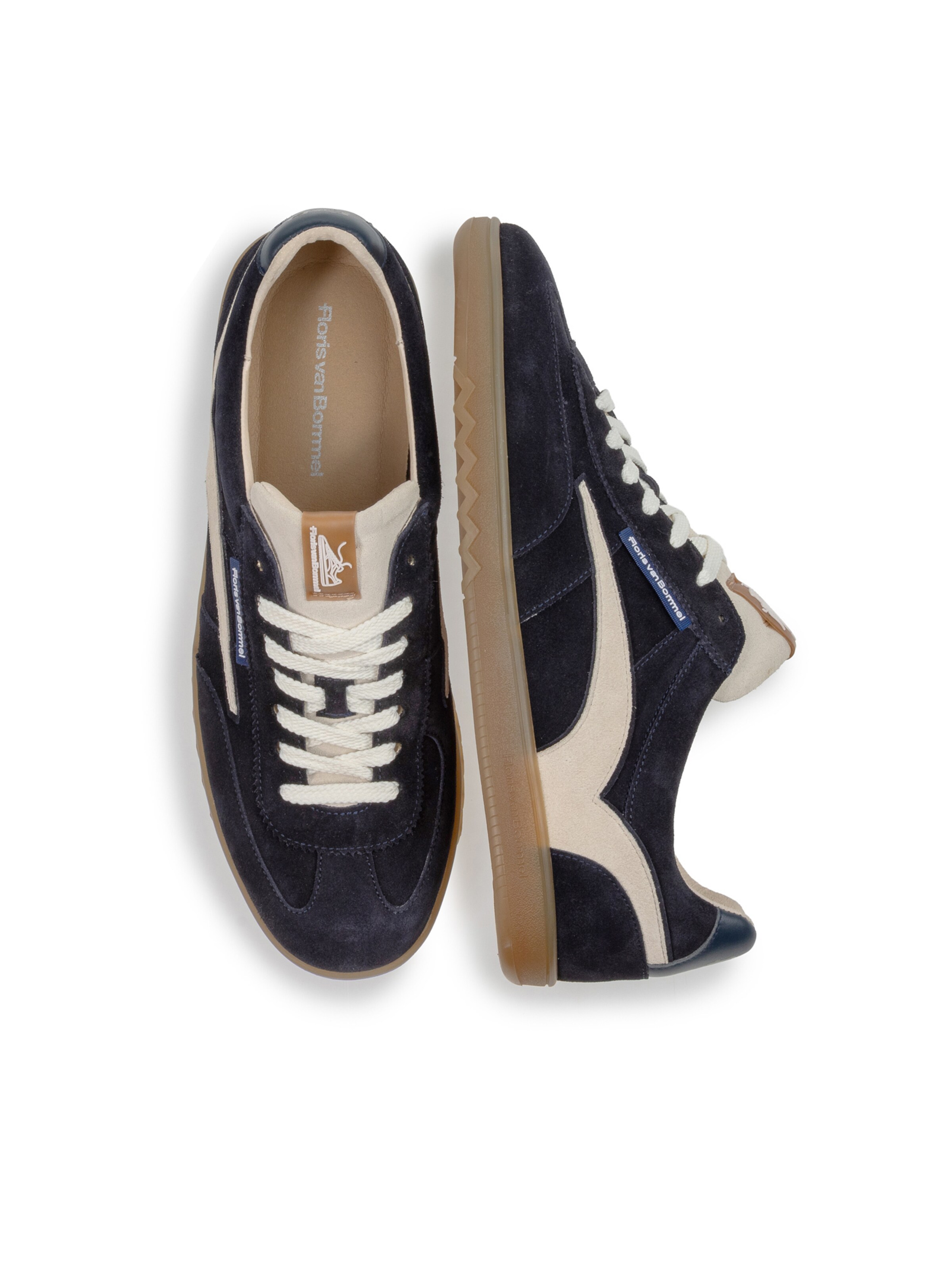 Floris van Bommel Sneakers ' DE ZALER 01 ' in Blue