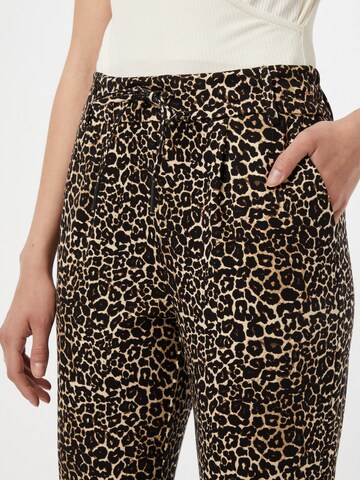 Regular Pantalon à pince 'POPTRASH' ONLY en marron