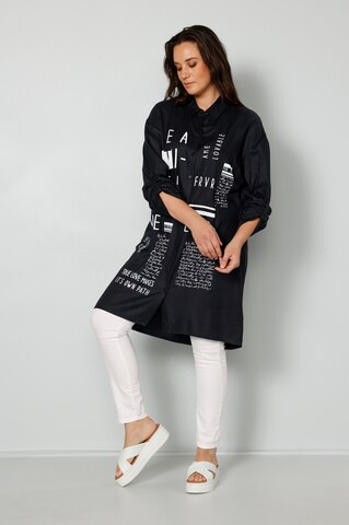 MIAMODA Tunic in Black