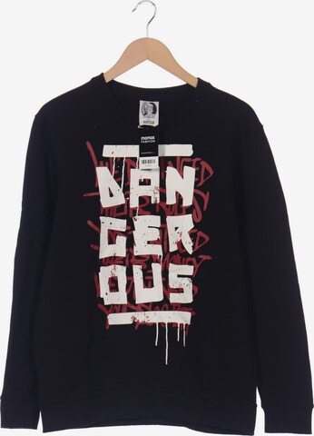 Dangerous DNGRS Sweatshirt & Zip-Up Hoodie in L in Black: front
