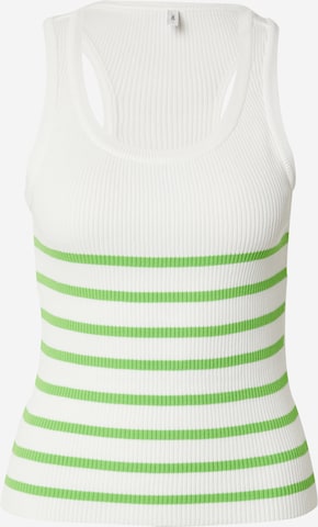 ONLY Knitted Top 'LILL' in White: front