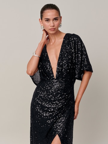 Sável - Vestido de noche 'Catania' en negro