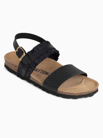 Bayton - Sandalias 'Romane' en negro