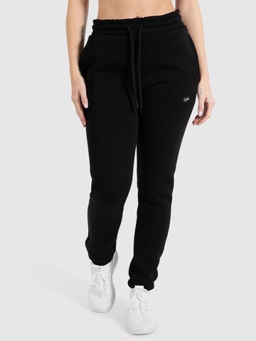Smilodox Tapered Trousers ' Amaya ' in Black: front