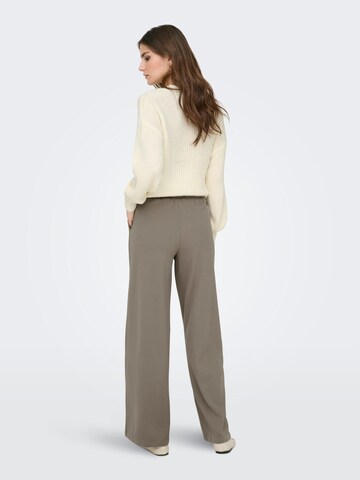 JDY Baggy Broek 'Geggo' in Grijs: voorkant