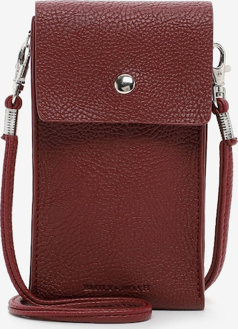 Borsa a spalla 'Emma' di Emily & Noah in rosso: frontale