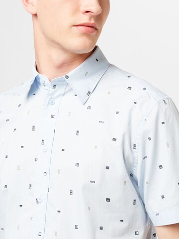 ESPRIT Regular fit Button Up Shirt in Blue