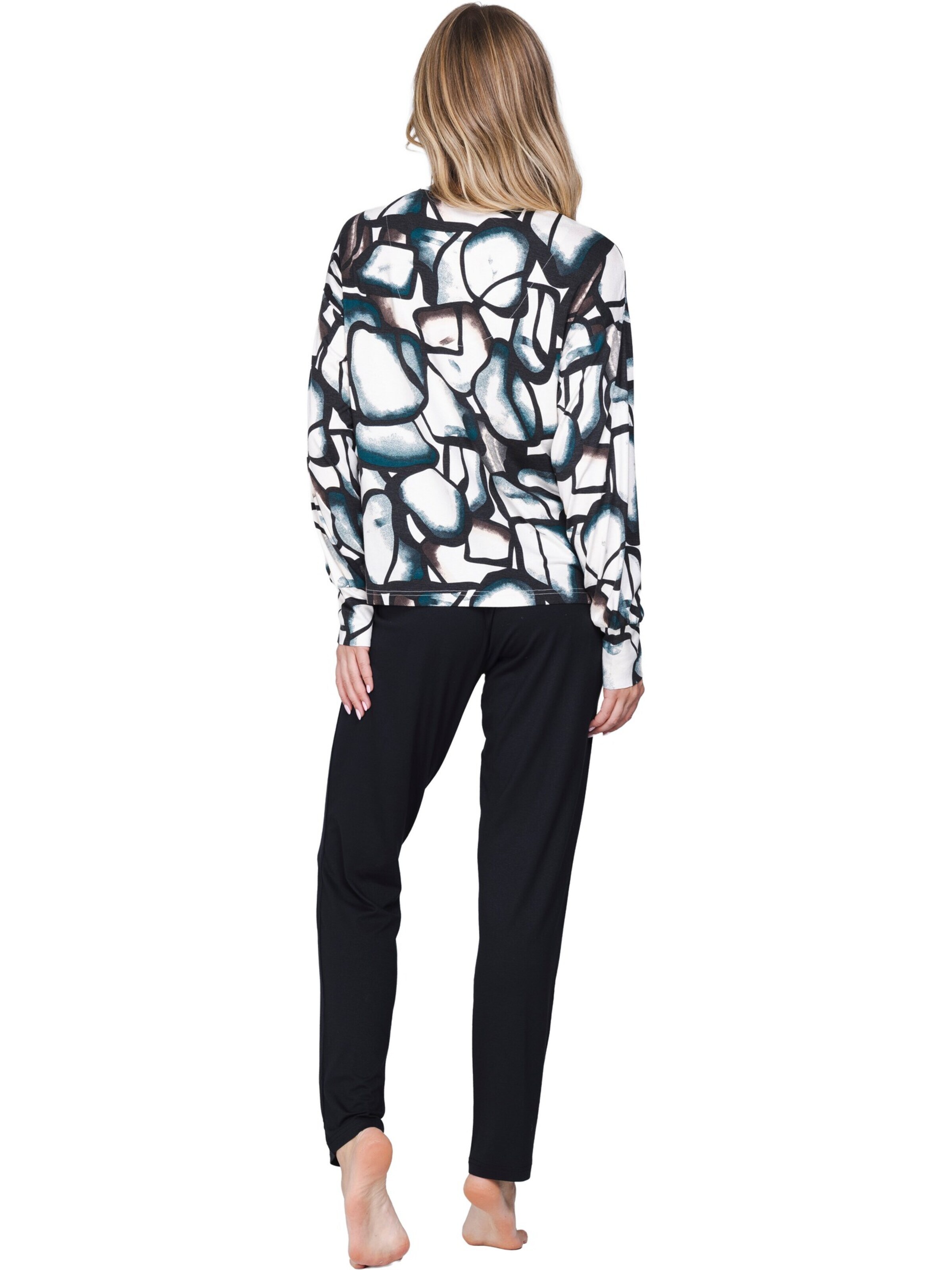 Pastunette Pajama 'Premium - Midnight Haze' in Beige