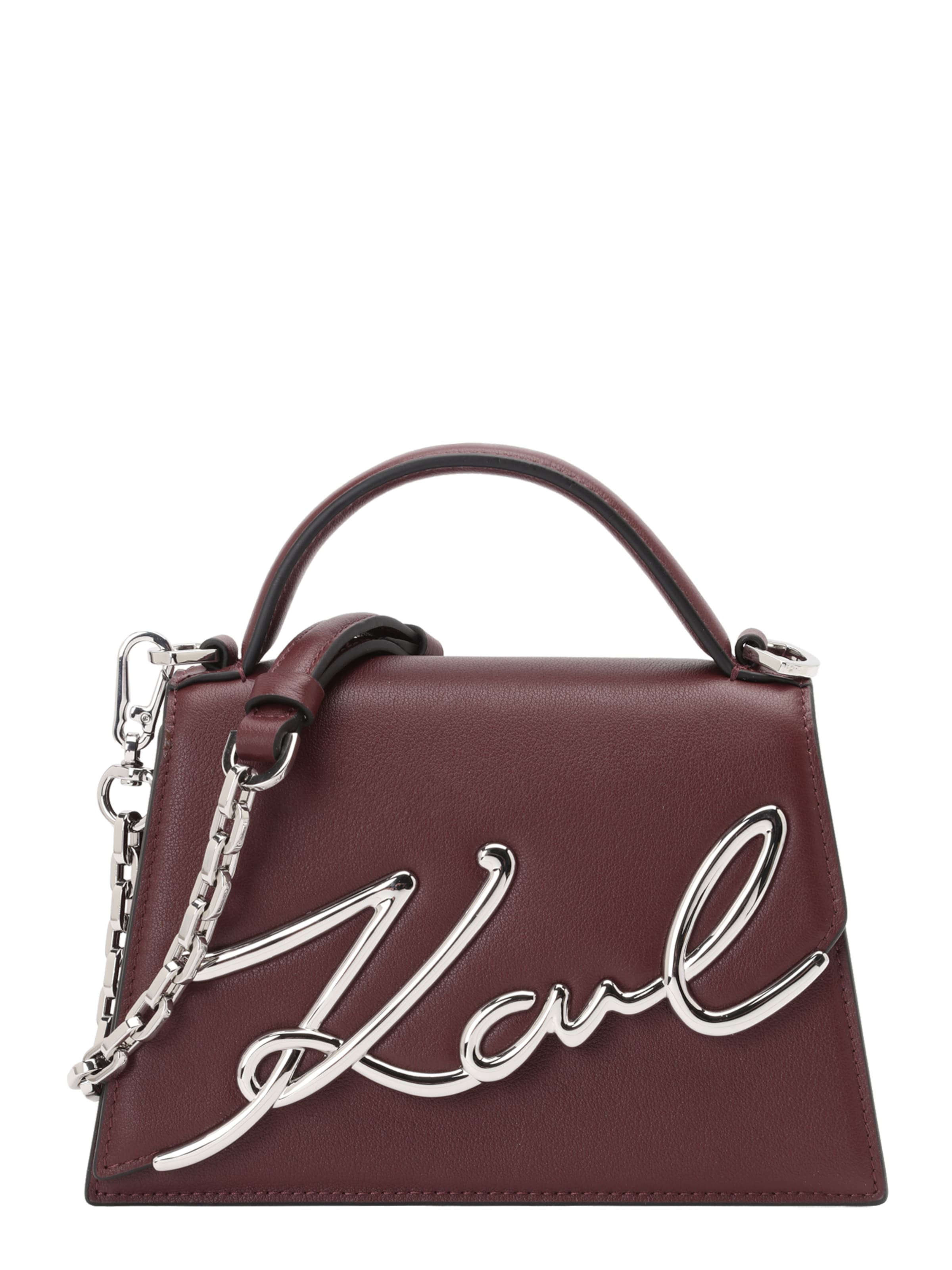 Karl Lagerfeld Käekott, värv punane: eest vaates