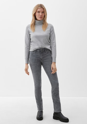 s.Oliver Slimfit Jeans 'Betsy' in Grau