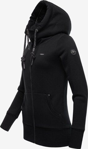 Ragwear Zip-Up Hoodie 'Neska' in Black