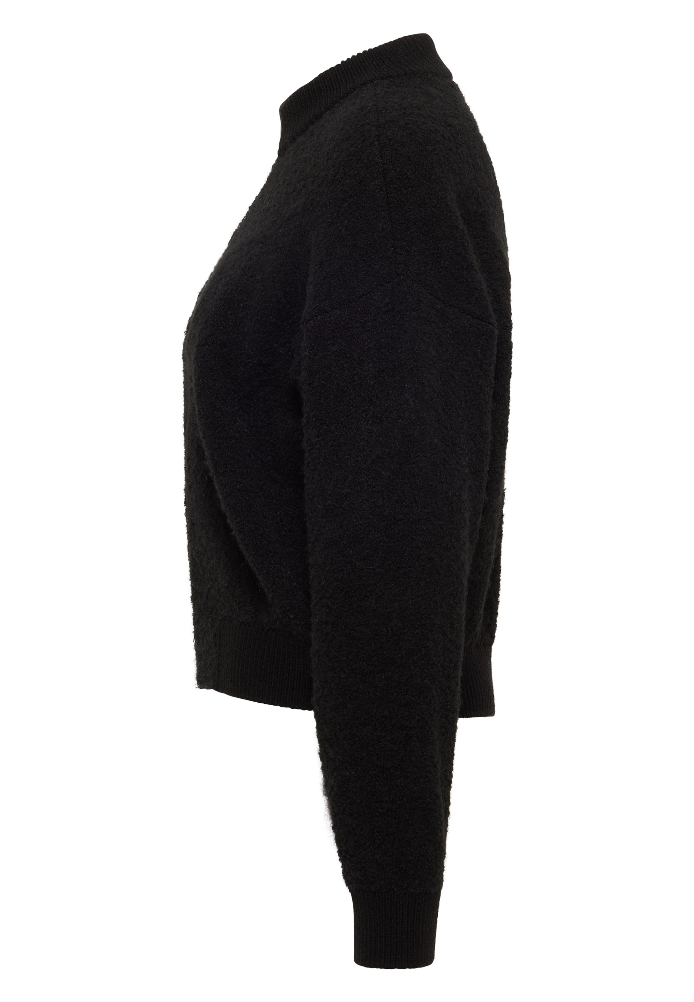 MUSTANG Knit Cardigan 'Eleanor' in Black