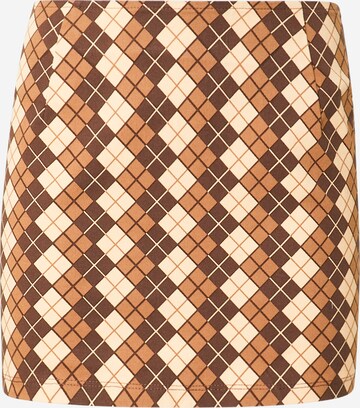 Motel Skirt 'Ima' in Brown: front