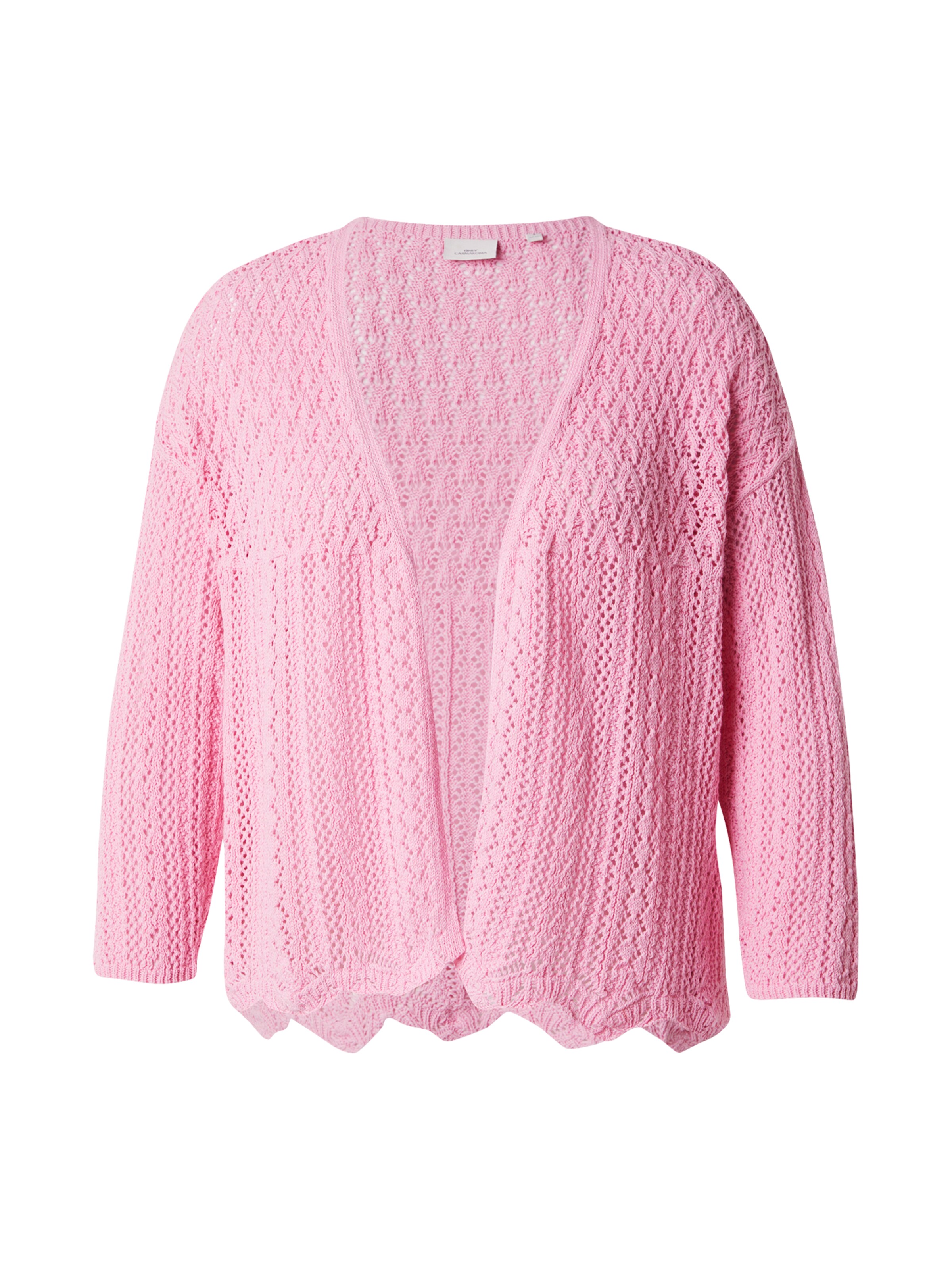 ONLY Carmakoma Cardigan 'CARNOLA' i pink: forside