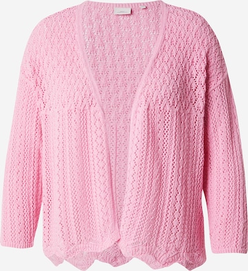 rožinė ONLY Carmakoma Kardiganas 'CARNOLA': priekis